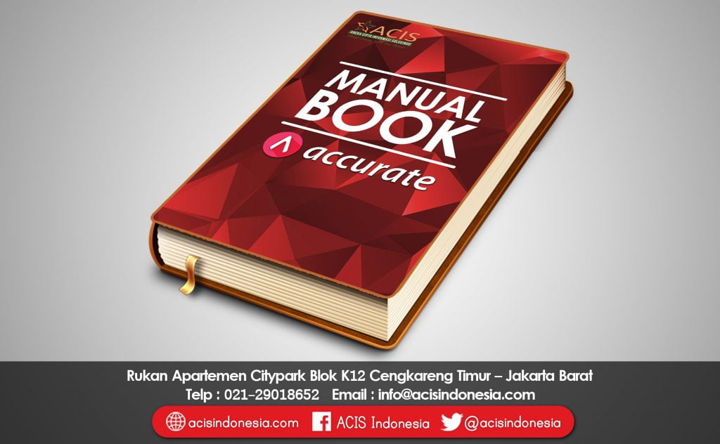 Manual Book ACCURATE 5 Accounting Software - Acis Indonesia