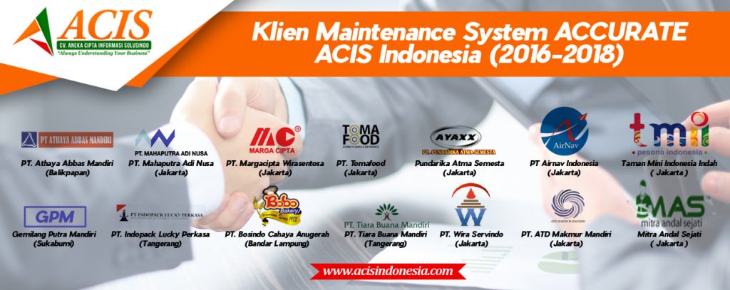 Maintenance Support Accurate Jakarta