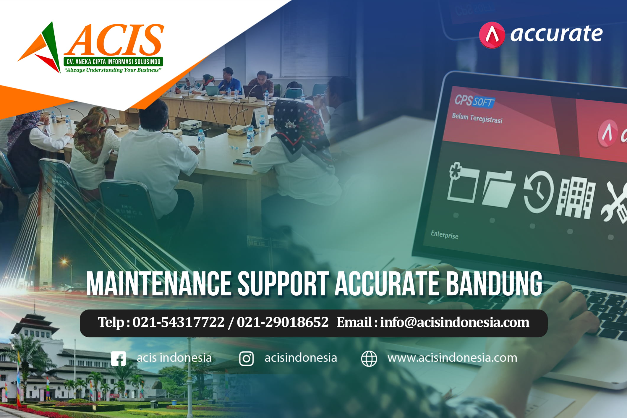 Maintenance Support Accurate Bandung