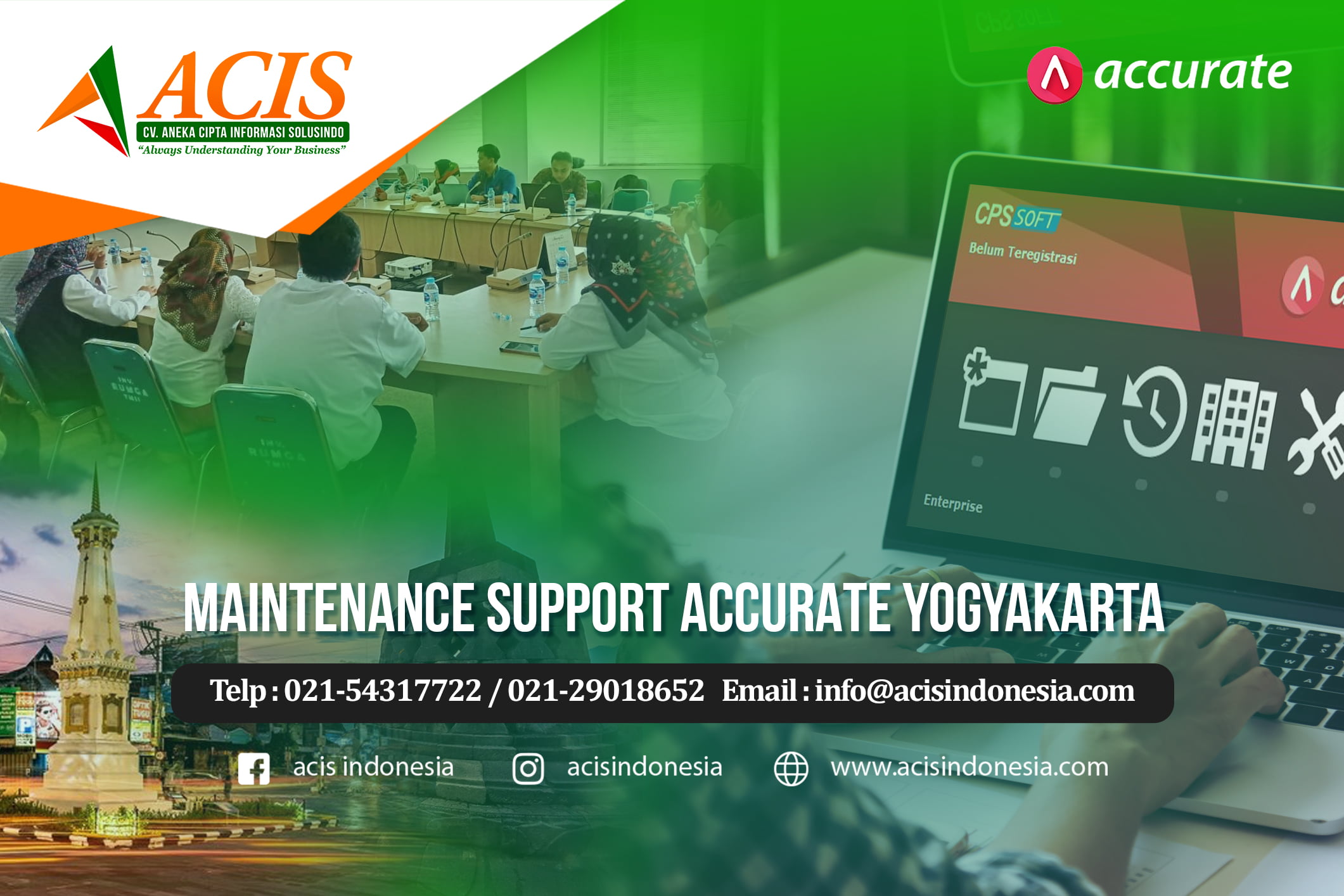 Maintenance Support Accurate Yogyakarta