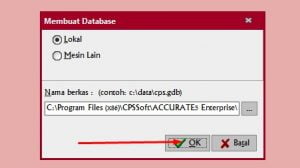 Setup Database Accurate Jakarta