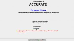 Setup Database Accurate Jakarta