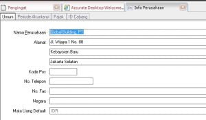 Cara Mengedit Info Perusahaan di Accurate 5