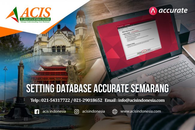 setting database accurate semarang setting database accurate semarang