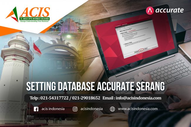 setting database accurate serang setting database accurate serang