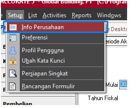 Cara Mengunci Periode Transaksi di Accurate