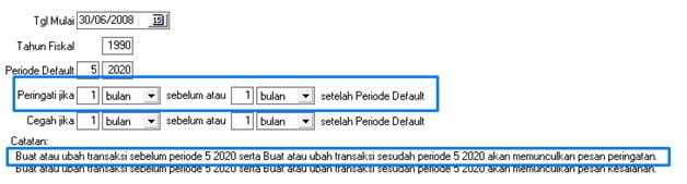 Cara Mengunci Periode Transaksi di Accurate