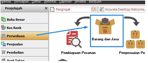 Cara merubah saldo awal di accurate