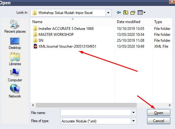 Import transaksi excel ke accurate 4