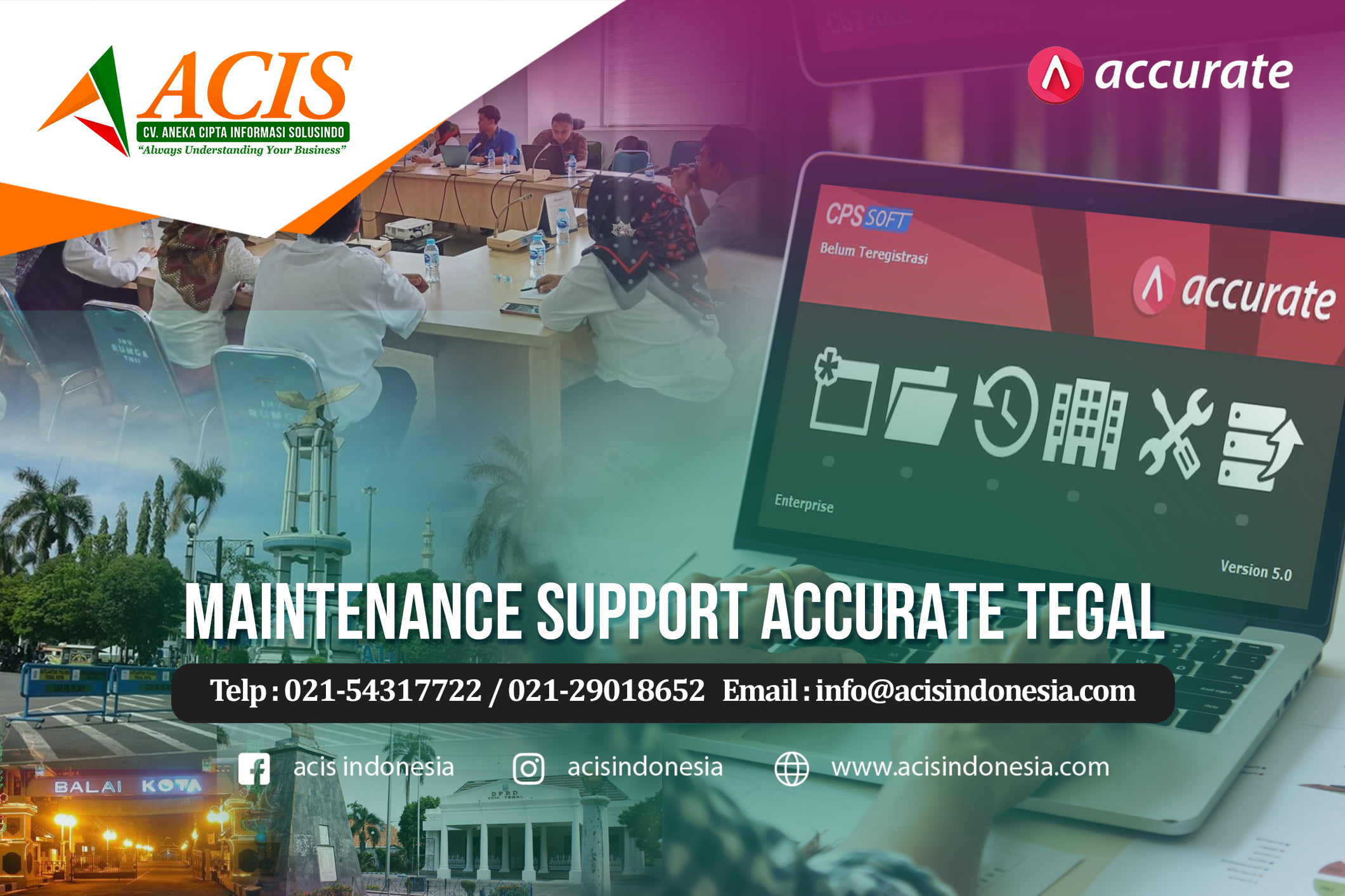 Maintenance Support Accurate Tegal