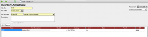 Cara input penyesuaian persediaan di Accurate