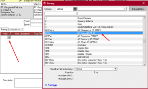 Cara Input Penjualan di Accurate 5