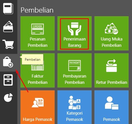 Cara Input Receive Item Di Accurate Online