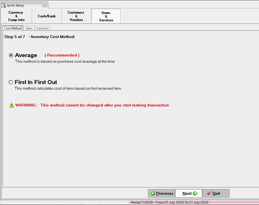 Cara Buat Database Accurate dengan Basic Setup