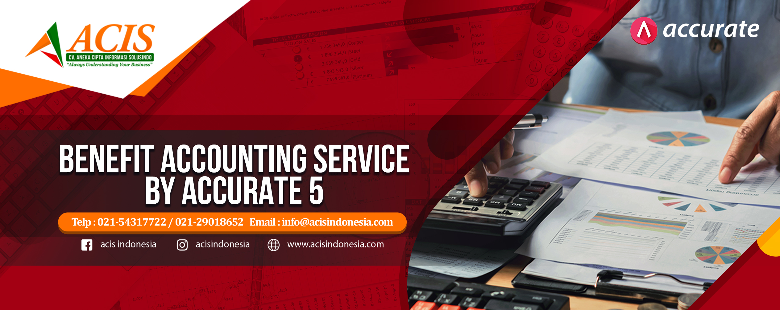 BENEFIT ACCOUNTING SERVICE by accurate 5