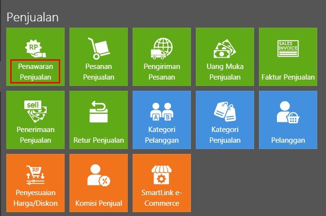 Cara Input Transaksi Penawaran Penjualan di Accurate Online