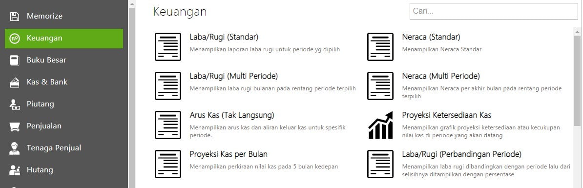 Cara Melihat Laporan Keuangan Di Accurate Online