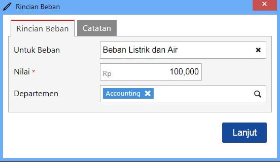 Cara Membuat Pencatatan Beban Di Accurate Online