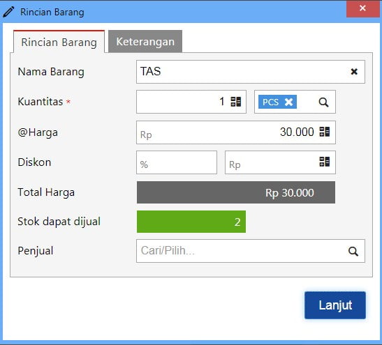 Cara Input Transaksi Sales Order di Accurate Online