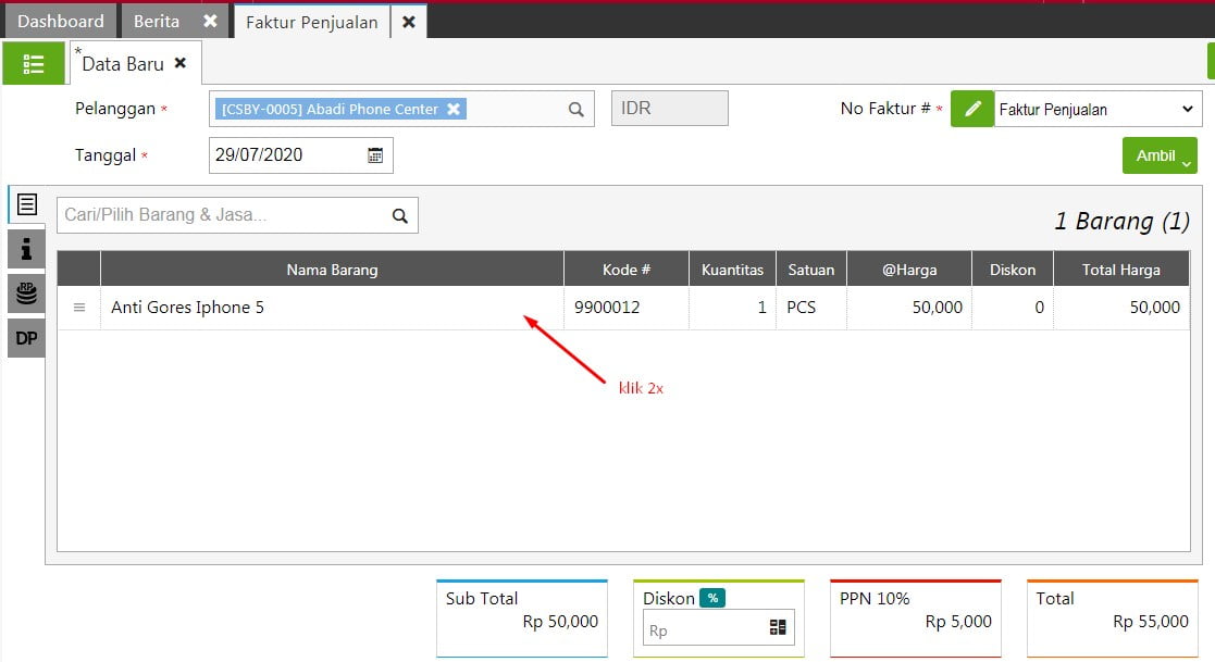 Cara Menghapus dan Mengedit Transaksi Sales Invoice Di Accurate Online