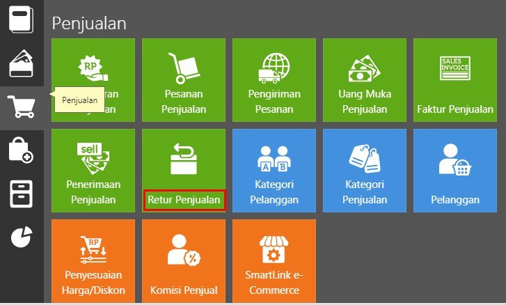 Cara Input Transaksi Sales Return di Accurate Online