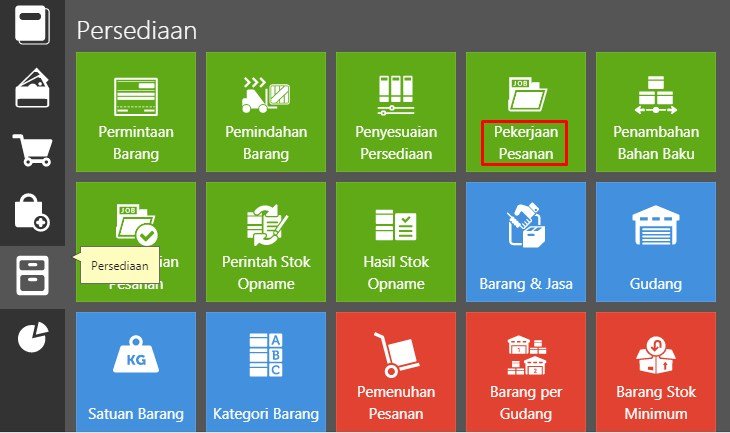 Cara Input Transaksi Pekerjaan Pesanan Di Accurate Online