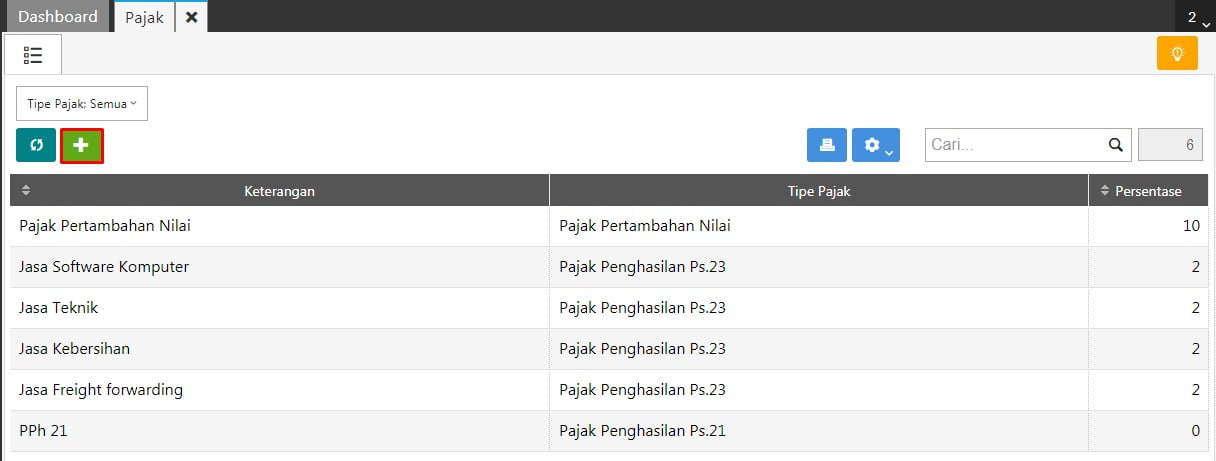 Cara Menambahkan Kode Pajak Di Accurate Online