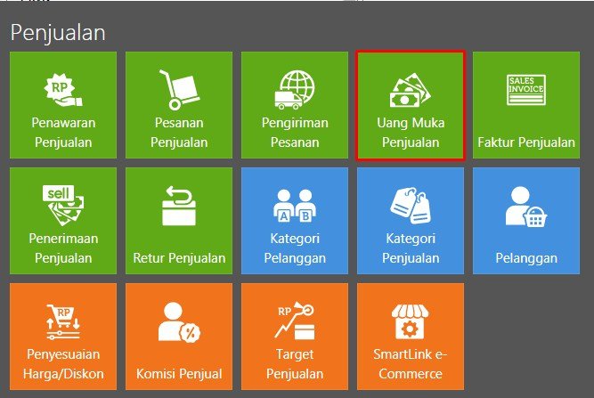 Cara Membuat Uang Muka di Accurate Online