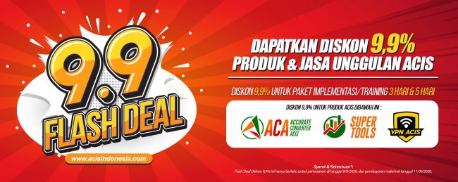 FLASHDEAL 9/9 ACIS INDONESIA..!!