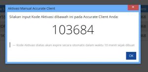 Aktivasi Manual ACCURATE License Manager 4