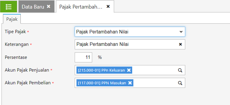 PEMBUATAN  PAJAK VERSI ACCURATE ONLINE