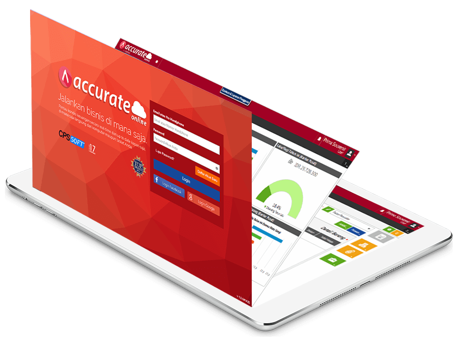 Dashboard Accurate Online untuk UMKM