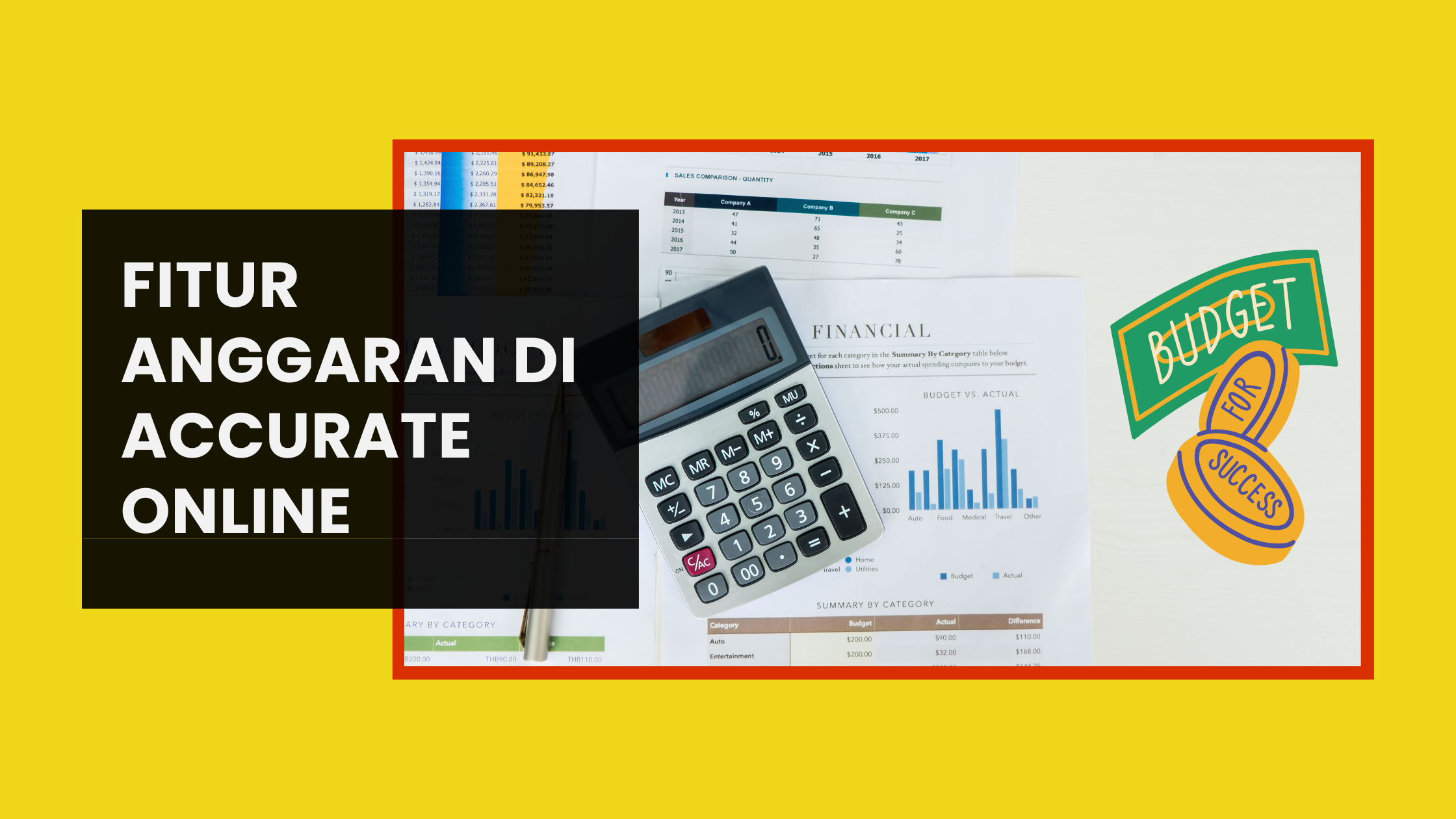 FITUR ANGGARAN ACCURATE ONLINE